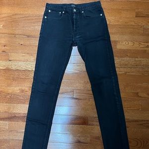APC Petit New Standard Jeans - Black Stretch